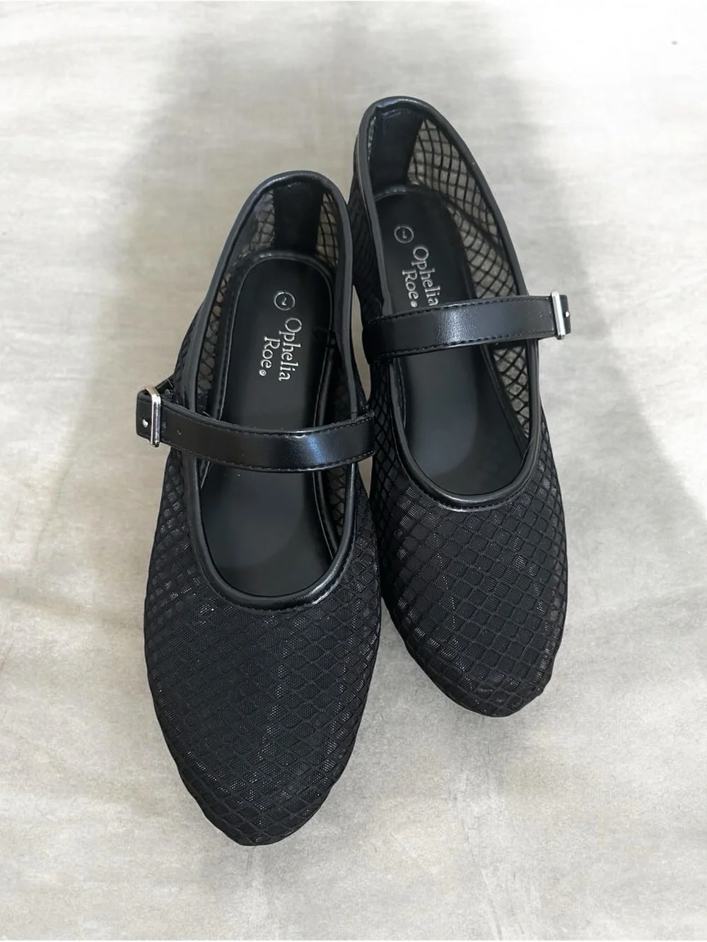 Flats with Mesh Detail - Size 7
